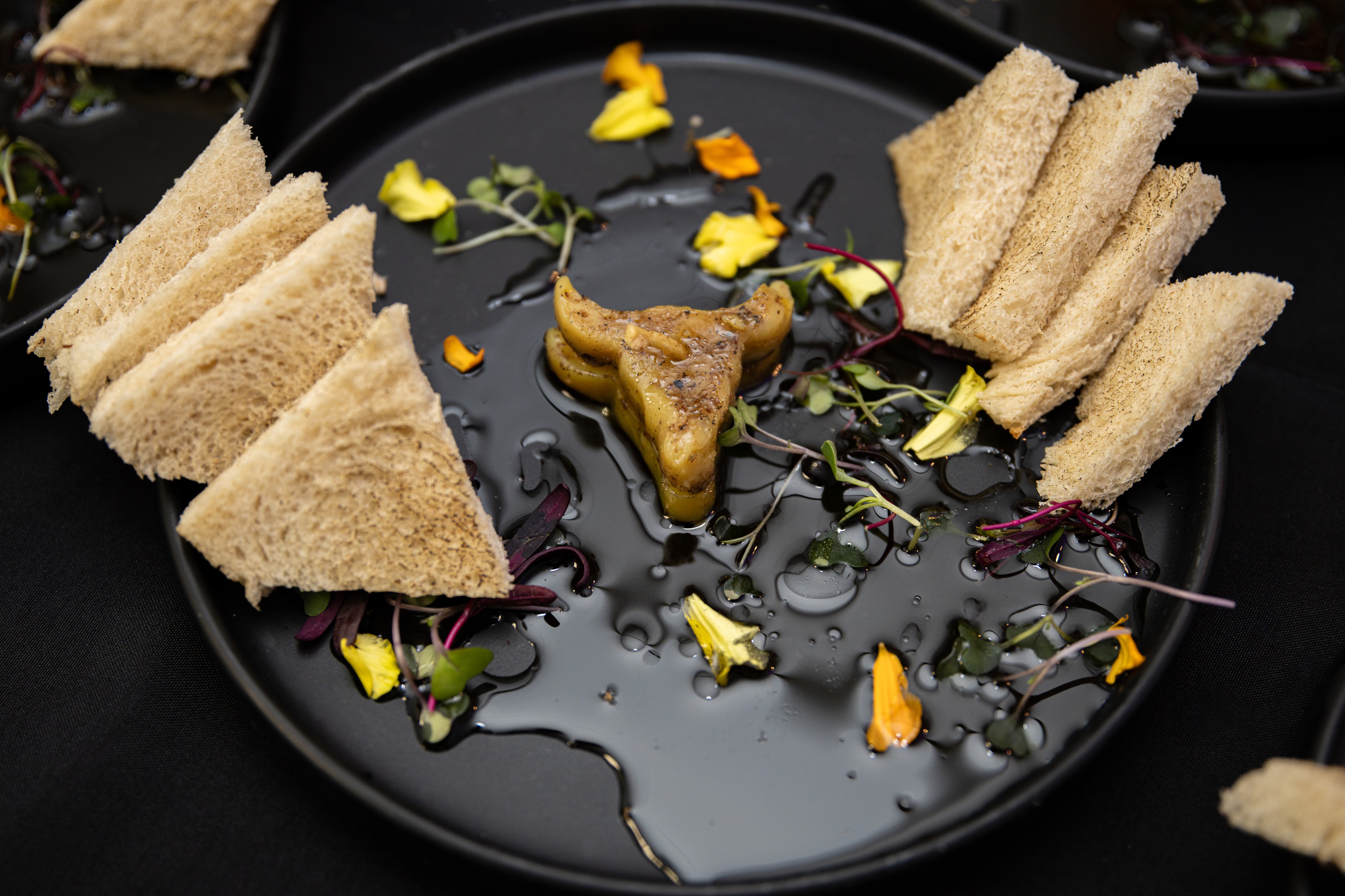 Luxury catering buffet setup