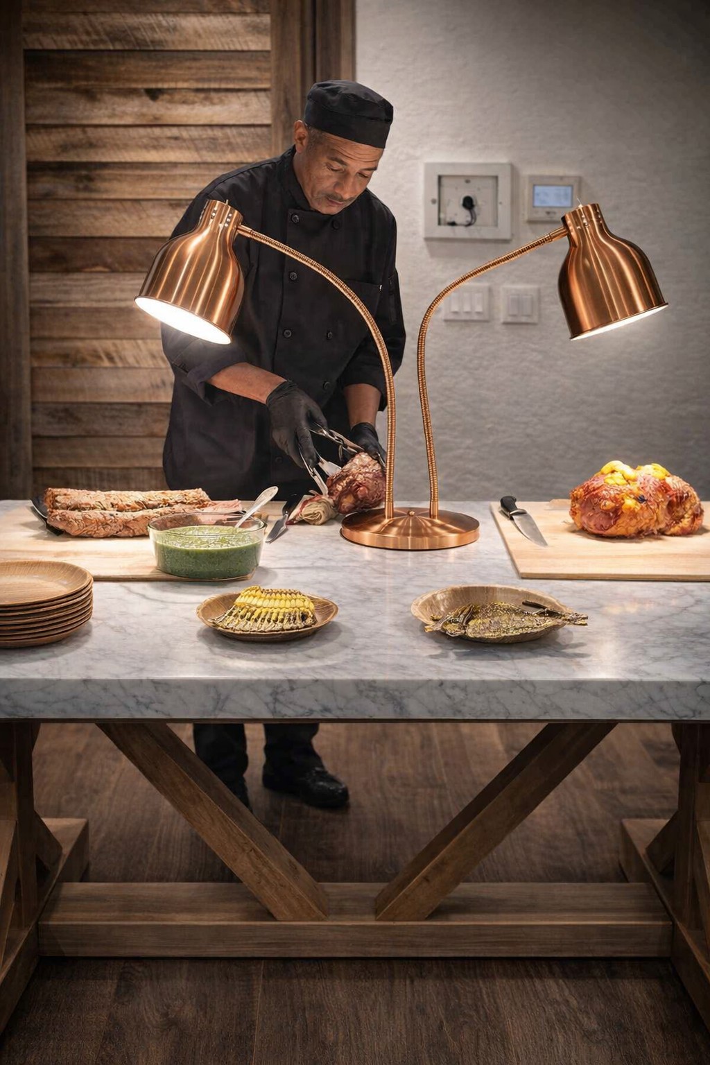 Beautifully plated fine dining dish