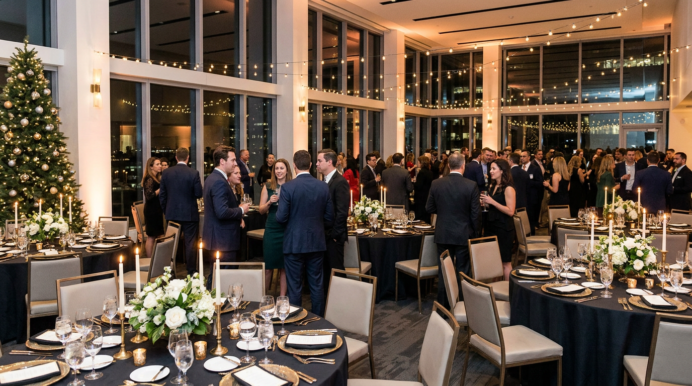 Corporate hospitality event